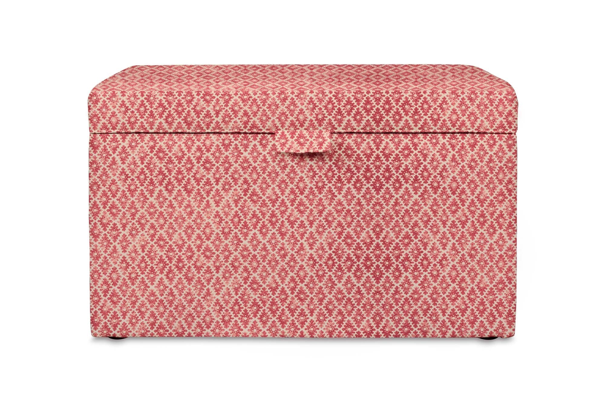 Dawson denim cheap storage ottoman